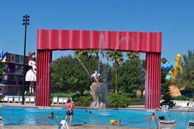 Fantasia Pool at All Star Movies Resort