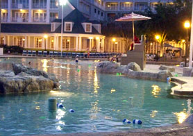 Sandbar area at the Stormalong Bay Pool