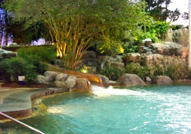 Slide entering pool at Disney's Beach Club Resort