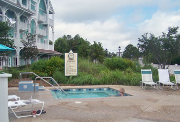 Hot Tub at the Beach Club Villas