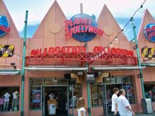 Planet Hollywood gift shop in Downtown Disney Westside