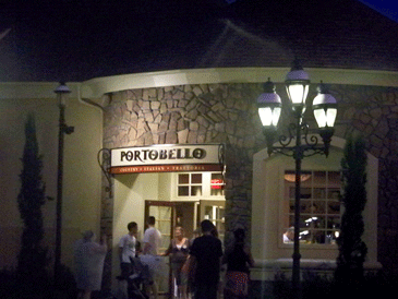 Portobello Restaurant at Downtown Disney