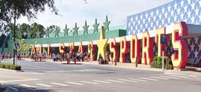 Entrance to All Star Sports Resort