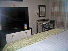 Master Bedroom Entertainment  Center at Bay Lake Tower