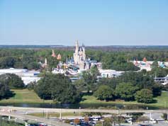 Magic Kingdom View from Bay Lake Tower