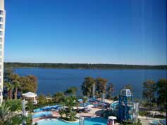 The View of Bay Lake from Bay Lake Tower