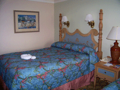 Bedroom two in a two bedroom unit at Disney's Beach Club Villas