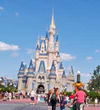 Cinderella's Castle in the Magic Kingdom