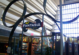 Fantasia Giftshop in the Contemporary resort at Disney World