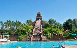 Mayan Temple Pool At Disney's Coronado Springs Resort