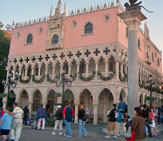 Shops in Italy at Epcot.