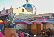 The Cantina de San Angel in the Mexico pavilion at Epcot.