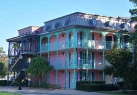 Port Orleans French Quarter Exterior Building