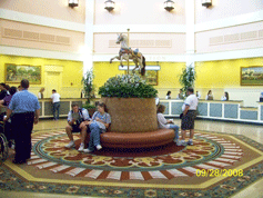 Lobby at the Saratoga Springs Resort