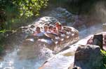 Log Boat on Splash Mountain