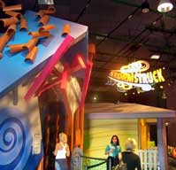 Stormstruck Exhibit  teaches about storm safety