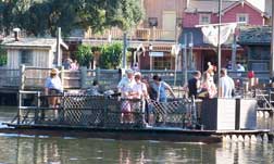 Take a raft over to Tom Sawyer's Island