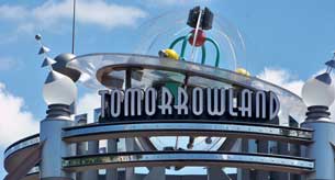 Entrance to Tomorrowland