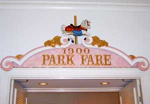 1900 Park Fair Restaurant at Disney's Grand Floridian Resort