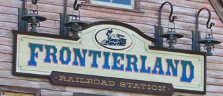 Entrance to Frontierland