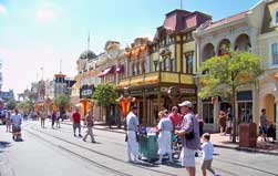 Main Street USA in the Magic Kingdom