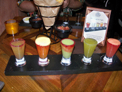 Margarita Flights at La Cava del Tequila