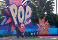 Disney's Pop Century Entrance