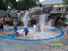 Water Play area at Disney's Saratoga Springs Resort