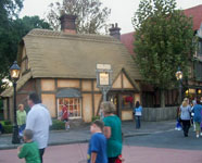 the Tea Caddy shop in the United Kingdom at Epcot.